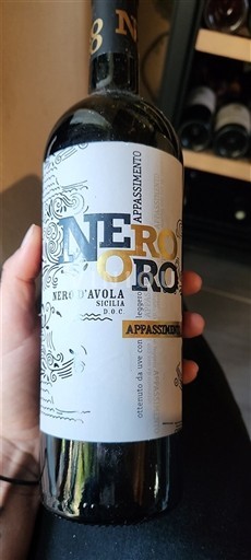 Sicilia No especificado Nero Oro Appassimento 2020
