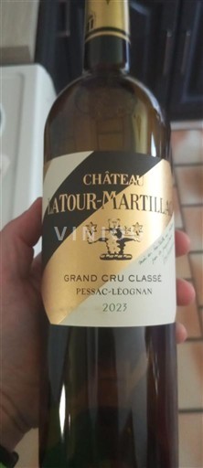 Bordeaux Pessac-Léognan Grand Cru Classé Château Latour-Martillac 2023