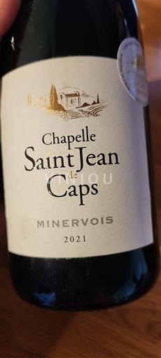 Langvedok Minervois Chapelle Saint Jean de Caps 2021