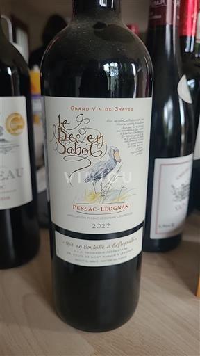Bordeaux Pessac-Léognan Le Pérey Sabat 2022
