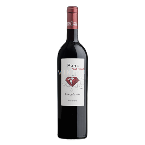 Languedoc-Roussillon Pays d'Oc Bruno Andreu Pure Petit Verdot 2017