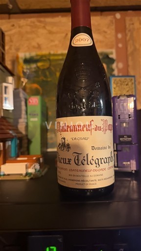 Rhônevallei Châteauneuf-du-Pape Domaine Vieux Télégraphe La Crau 2007