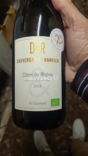 Vallée du Rhône Côtes-du-rhône Dauvergne et Ranvier Vin Gourmand 2024