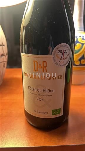 Thung lũng Rhône Côtes-du-rhône Dauvergne et Ranvier Vin Gourmand 2024