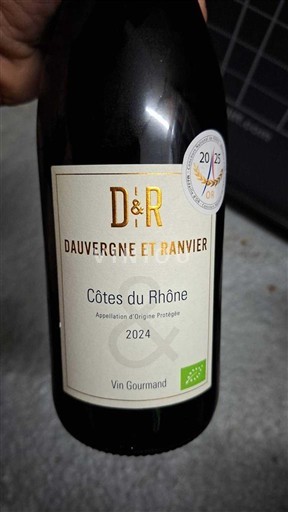 Rhône Valley Côtes-du-Rhône Dauvergne et Ranvier Vin Gourmand 2024