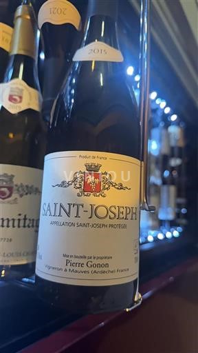 Thung lũng Rhône Saint-Joseph Pierre Gonon 2015