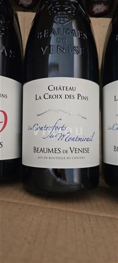 Rhônetal Beaumes de Venise Château La Croix des Pins Les Contreforts du Montmirail 2023