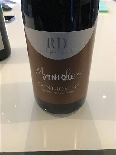 Rhônedalen Saint-Joseph Domaine Richard Mémé Lise 2023