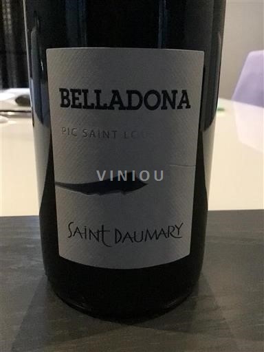 Languedoc Pic-saint-loup Saint Daumary Belladona 2023