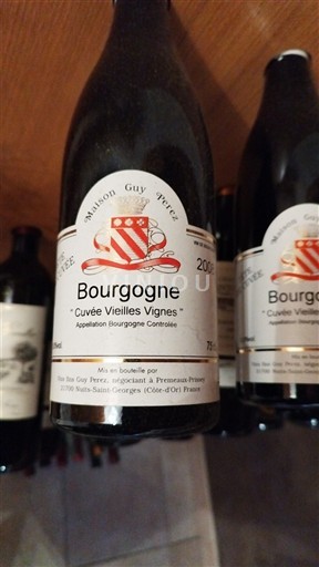 Burgundi Bourgogne Maison Guy Pityre Vieilles Vignes 2002