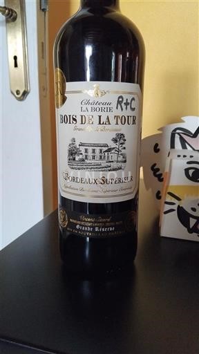 Bordeaux Bordeaux superiore Château La Borie Bois de la Tour Senza annata