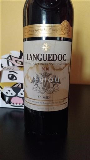 Languedoc La Cave Augustin Florent 2010