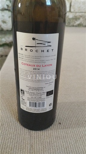 Valle della Loira Coteaux-du-Layon Brochet 2014