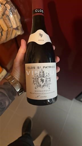 Thung lũng Rhône Châteauneuf-du-pape Clos St Patrice Monopole 2018
