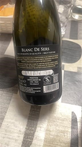 Vénétie Không được chỉ định Blanc de Sers 2022