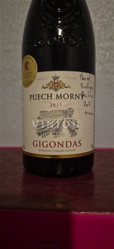 Thung lũng Rhône Gigondas Puech Morny 2015