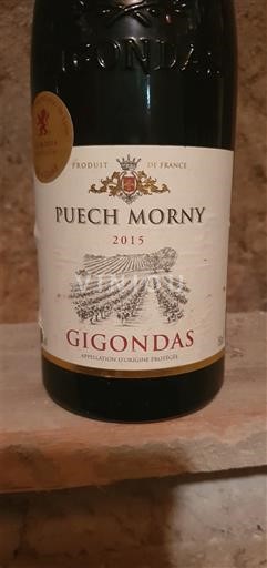 Rona dolina Gigondas Puech Morny 2015