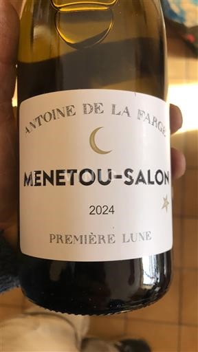Valle del Loira Menetou-Salon Antoine de la Farge Première Lune 2024