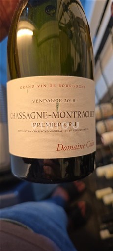 Bourgondië Chassagne-Montrachet Premier Cru Domaine Colin 2018