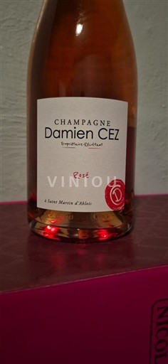 Champagne Damien Cez Rosé Niet-geïntegreerd