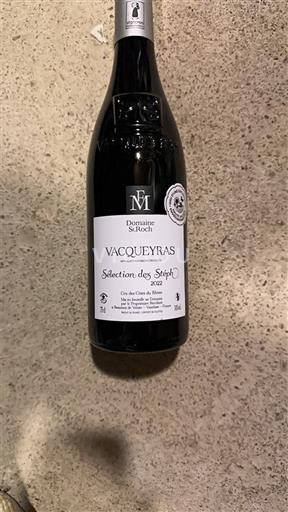 Valle del Ródano Vacqueyras Domaine Saint Roch Sélection des Sept 2022