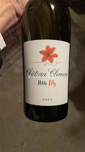 Burdeos Bordeaux Château Climens Petite Lily 2023
