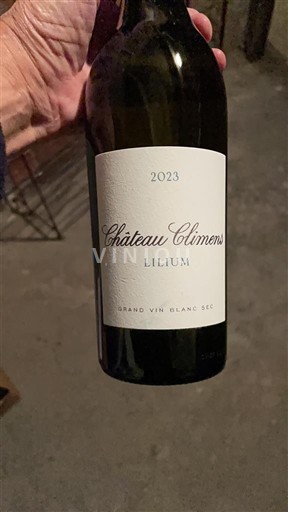 Bordeaux Barsac Château Climens Lilium 2023