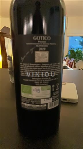 Abruzzo Wines Montepulciano d'Abruzzo San Gregorio Gotico 2019