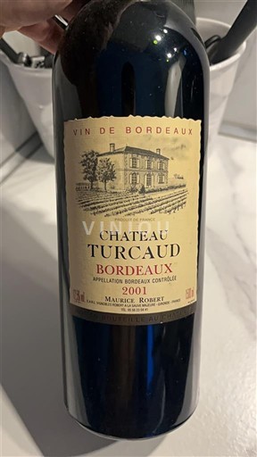 Bordeaux Château Turcaud 2001