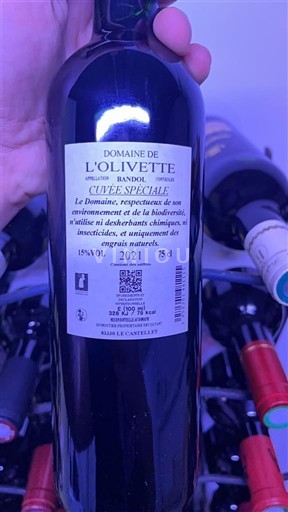 Provence Bandol Domaine L'Olivette Spéciale 2021