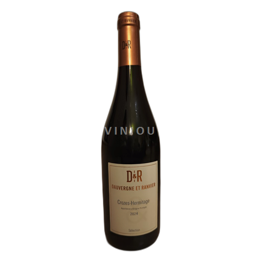 Rhônen laakso Crozes-Hermitage Dauvergne et Ranvier 2024