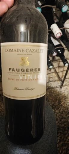 Langvedok Faugères Domaine Cazalet Réserve Prestige 2016