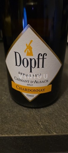 Alsace Crémant d'Alsace Dopff Chardonnay Không niên vụ