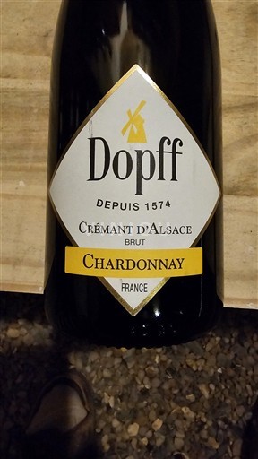 Elzas Crémant d'Alsace Dopff Chardonnay Niet-geïntegreerd