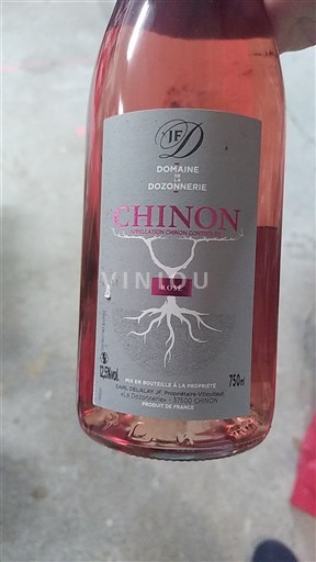 Loirevallei Chinon Domaine La Dozonnerie Niet-geïntegreerd