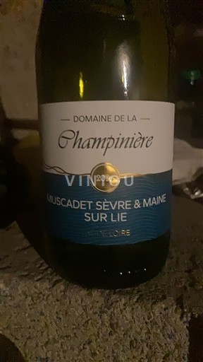 Loire Valley Muscadet Sèvre et Maine Domaine La Champinière 2020