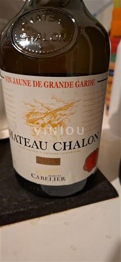 Jura Château-chalon Cabelier 2013