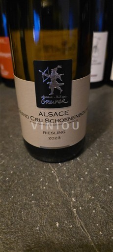Alsazia Non specificato Grand Cru Greiner 2023