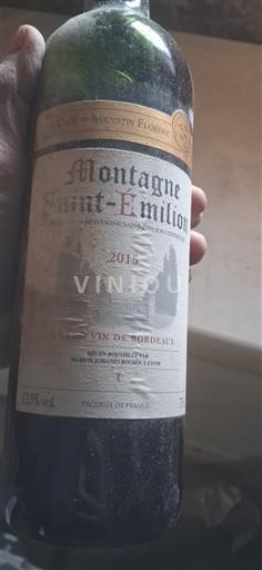 Бордо Монтань-Сент-Емільйон La Cave d'Augustin Florent 2015
