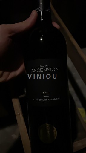 Bordeaux Saint-Émilion Grand Cru Château Ascension 2018