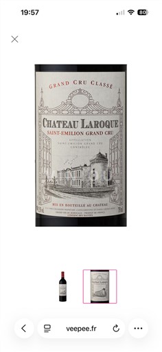 Bordeaux Saint-Émilion Grand Cru Château Laroque 2013