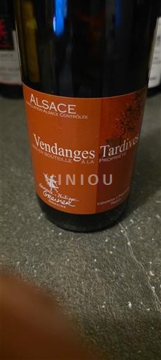 Alsace Vendanges Tardives La Petite Grange Icke årgångsbetecknad