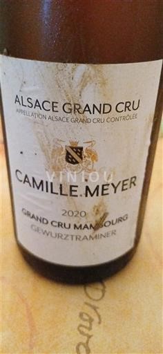 Alzacija Ni doloceno Grand Cru Camille Meyer Grand Cru Mambourg Gewurztraminer 2020