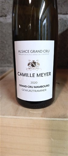 Alzacija Gewürztraminer Grand Cru Camille Meyer Grand Cru Mambourg Gewurztraminer 2020