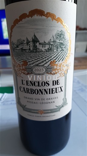 Bordeaux Pessac-Léognan L'Enclos des Carbonnieux 2023