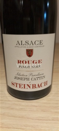 Alsace Pinot noir Joseph Cattin Steinbach 2019