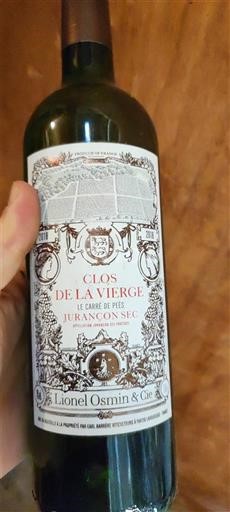 Sydväst Jurançon Lionel Osmin & Cie Clos de la Vierge Le Carré de Pères 2018