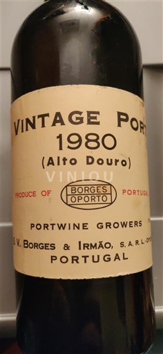 Portugal Portwein E.V. Borges & Irmão Vintage Port 1980