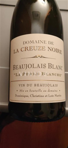 Beaujolais Ikke specificeret Domaine La Creuze Noire La Perle Blanche 2022