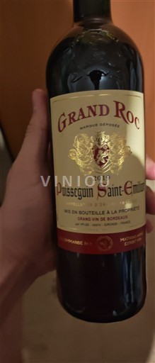 Bordeaux Puisseguin-Saint-Émilion Grand Roc 2019